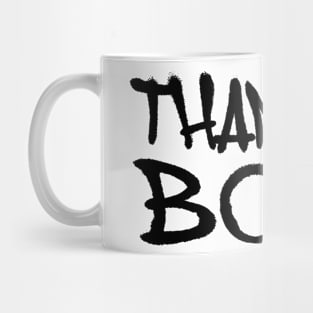 Thanasty Boys - Black Letters Mug